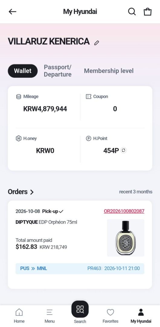 Diptyque Orphéon Eau de Parfum 75ml (Category: Fragrance & Deodorants) located in Taguig. Submitted by nekato (Listing ID 1468924149, Image 2). Description: - Brand: Diptyque - Fragrance: Orphéon Eau de Parfum - Size: 75ml - Condition: Brand new, factory sealed in original box - Source: Bought from My Hyundai Duty Free (proof of purchase / receipt available in screenshots) - Scent Profile: Amazing woody and floral notes - Availability: Ready to s