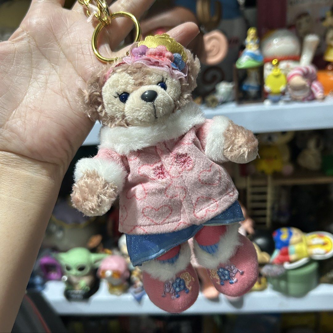 Disney Shellie May Plush Charm (Category: Plushies & Soft Toys) located in Quezon City. Submitted by kitsune.treasures (Listing ID 1468817565, Image 1). Description: *First to pay policy! *1 day reservation only. Failure to pay on time, auto cancel. 📍Quezon City * MOD: J&T | Lalamove * MOP: GCASH | BPI 📦ON HAND AND READY TO SHIP! CONDITION: WHAT YOU SEE IS WHAT YOU GET. Dimensions: Kindly check the photos for the actual measurements. Please che