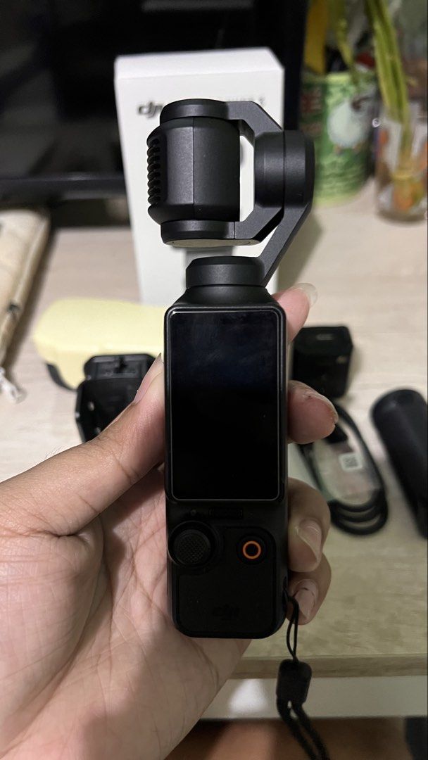 DJI Osmo Pocket 3 (Category: Cameras) located in Manila. Submitted by riiiaaaaaa (Listing ID 1468828823, Image 2). Description: Bought it last June 2026 RFS: Not using it anymore Inclusion: DJI Osmo Pocket 3 with Box and the original accessories With Screen Protector 0.5 Wide Lens Lexar 128gb micro memory card Mini Tripod Protective Lid Magnetic Bracket for Osmo Pocket 3 MOP: Eastwest, Maribank.