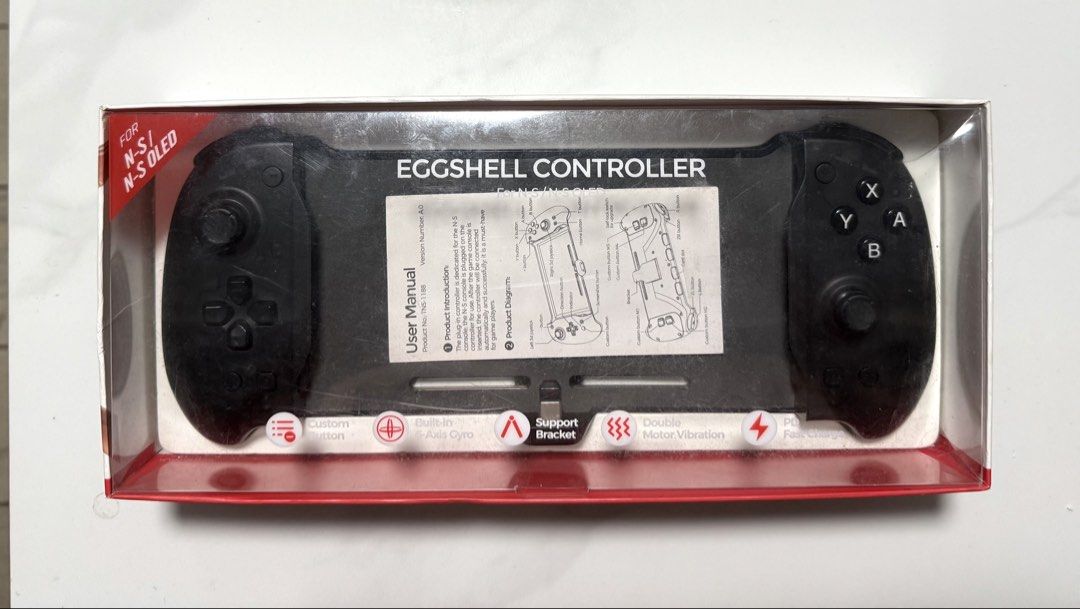 DOBE Eggshell Controller (Category: Controllers) located in Mandaluyong City. Submitted by akebns05 (Listing ID 1468867358, Image 1). Description: DOBE Eggshell Controller for Nintendo Switch 📍Mandaluyong .