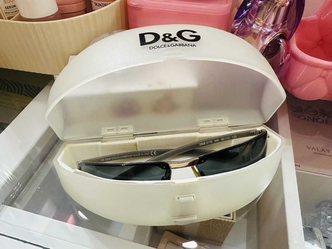 Dolce & Gabbana Y2K Shield Sunglasses (DG 2175) (Category: Sunglasses & Eyewear) located in Imus. Submitted by jessiejeii0789 (Listing ID 1468869687, Image 3). Description: Authentic Dolce & Gabbana Y2K Shield Sunglasses (DG 2175) Pristine Condition with Case Genuine D&G wrap-around shield sunglasses. Made in Italy. 100% authentic. • Condition: 10/10 (Pristine, no flaws, scratches, or signs of wear) Includes: Original authentic D&G case included.