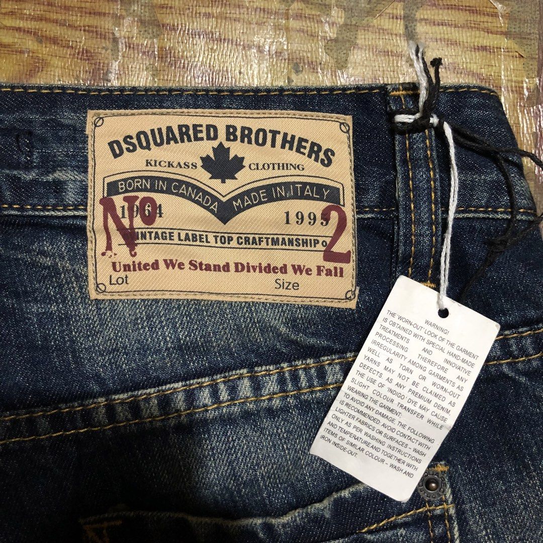 DSQUARED DENIM DISTRESSED SHORT (Category: Shorts) located in Dasmarinas. Submitted by corenyxmessy_3rd_account (Listing ID 1468900656, Image 3). Description: waist - 30 length - 9.5.