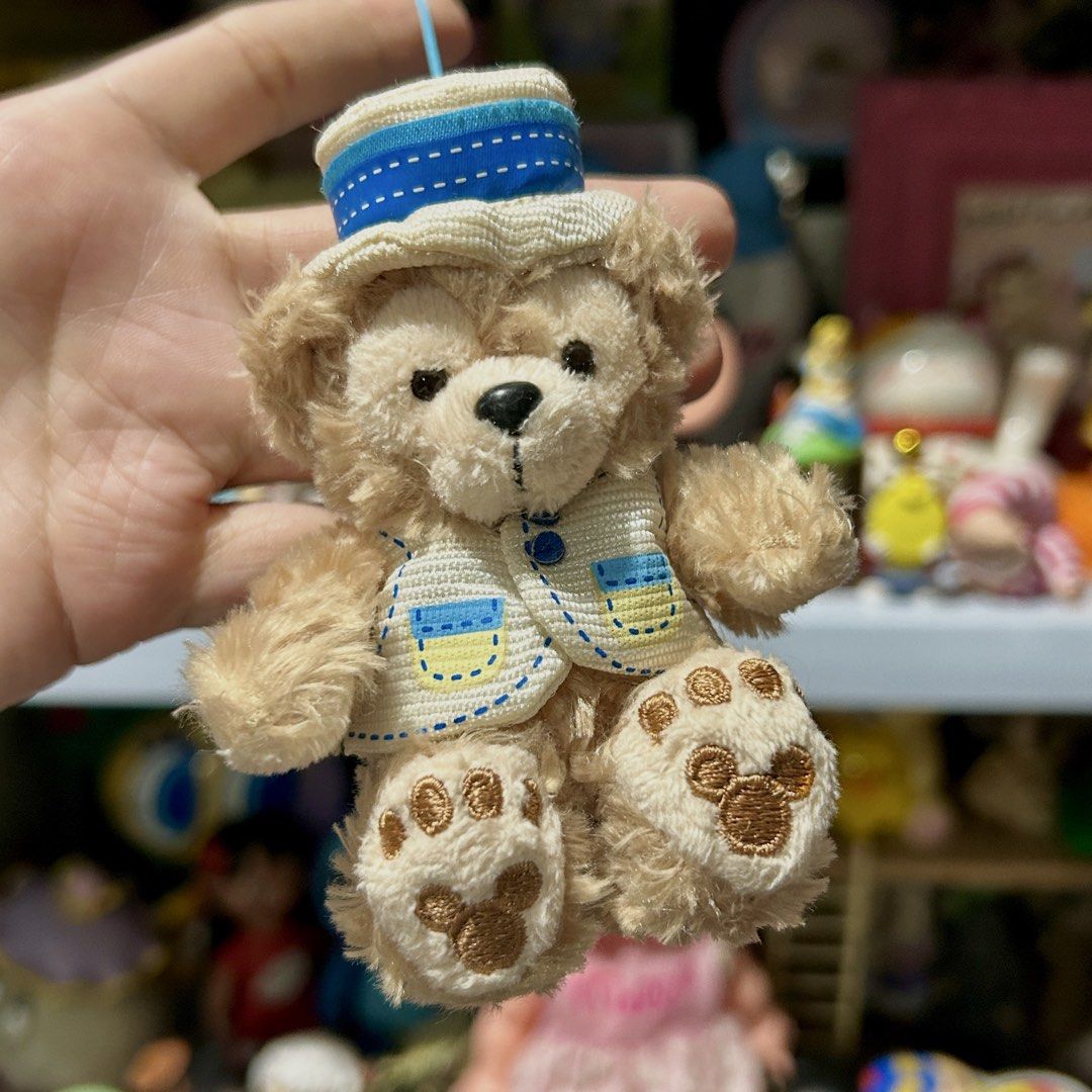 Duffy the Disney Bear Plush Charm (Category: Plushies & Soft Toys) located in Quezon City. Submitted by kitsune.treasures (Listing ID 1468817067, Image 1). Description: *First to pay policy! *1 day reservation only. Failure to pay on time, auto cancel. 📍Quezon City * MOD: J&T | Lalamove * MOP: GCASH | BPI 📦ON HAND AND READY TO SHIP! CONDITION: WHAT YOU SEE IS WHAT YOU GET. Dimensions: Kindly check the photos for the actual measurements. Please 