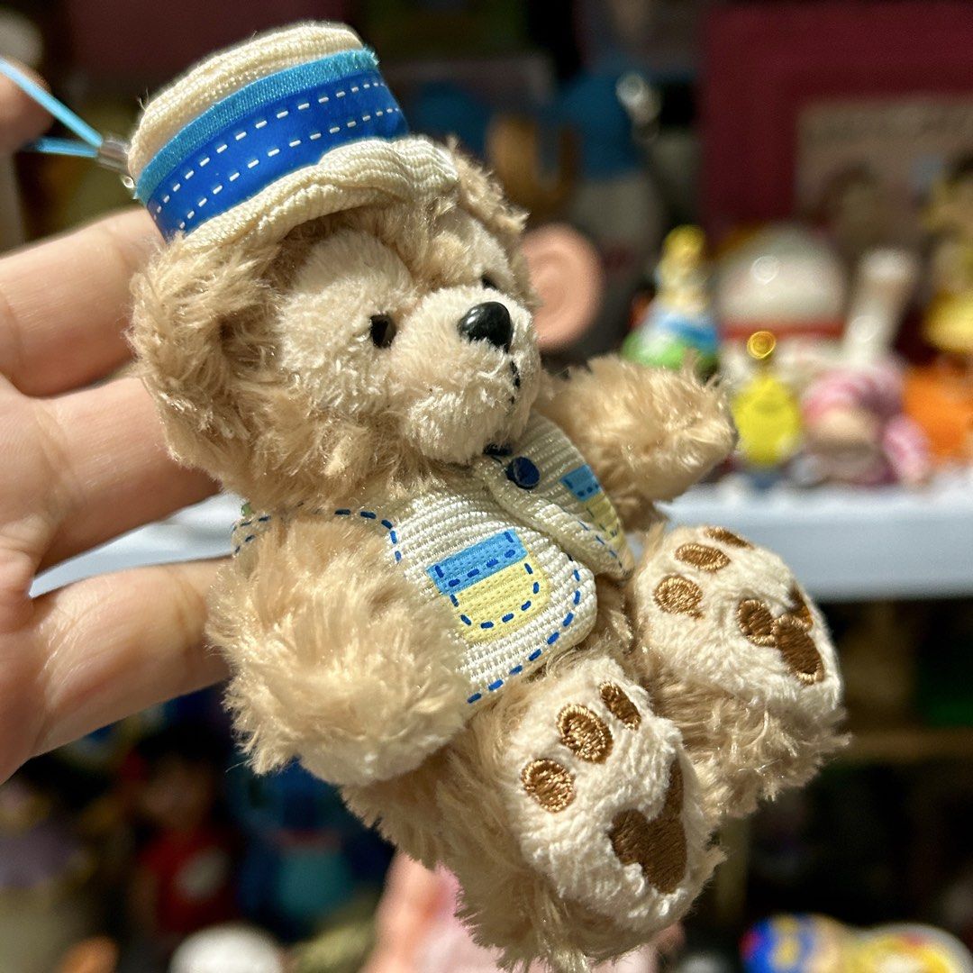 Duffy the Disney Bear Plush Charm (Category: Plushies & Soft Toys) located in Quezon City. Submitted by kitsune.treasures (Listing ID 1468817067, Image 2). Description: *First to pay policy! *1 day reservation only. Failure to pay on time, auto cancel. 📍Quezon City * MOD: J&T | Lalamove * MOP: GCASH | BPI 📦ON HAND AND READY TO SHIP! CONDITION: WHAT YOU SEE IS WHAT YOU GET. Dimensions: Kindly check the photos for the actual measurements. Please 