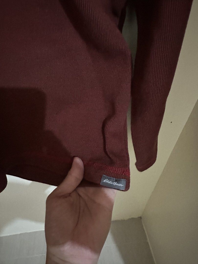 Eddie Bauer Quarter Zip sweater (Category: Coats, Jackets and Outerwear) located in Legazpi City. Submitted by jaysx666 (Listing ID 1468734839, Image 3). Description: XL-2XL 24.5x31.