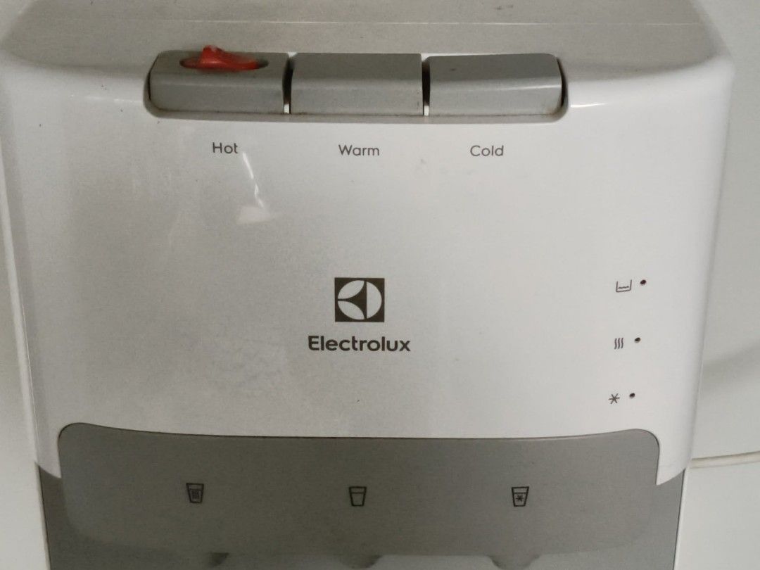 Electrolux Water Dispenser (Category: Other Home Appliances) located in Dasmarinas. Submitted by s3pphh (Listing ID 1468717084, Image 3). Description: Electrolux water dispenser with hot, cold and warm.. Buttom dispenser...