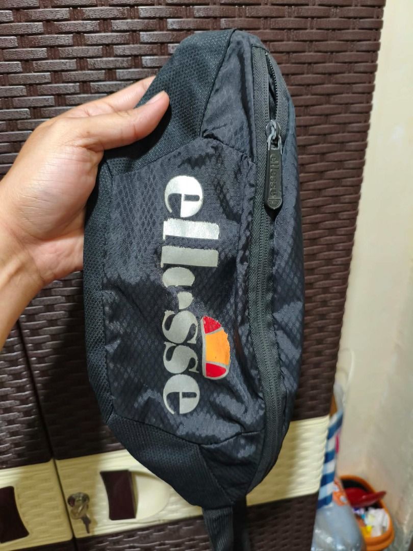 Ellesse Belt Bag (Category: Belt bags, Clutches and Pouches) located in Caloocan City. Submitted by vaninfant58513 (Listing ID 1468817446, Image 1). Description: For sale!!! Ellesse Belt Bag w/ free Back pack (Giles and Brooks) for only Php 500.