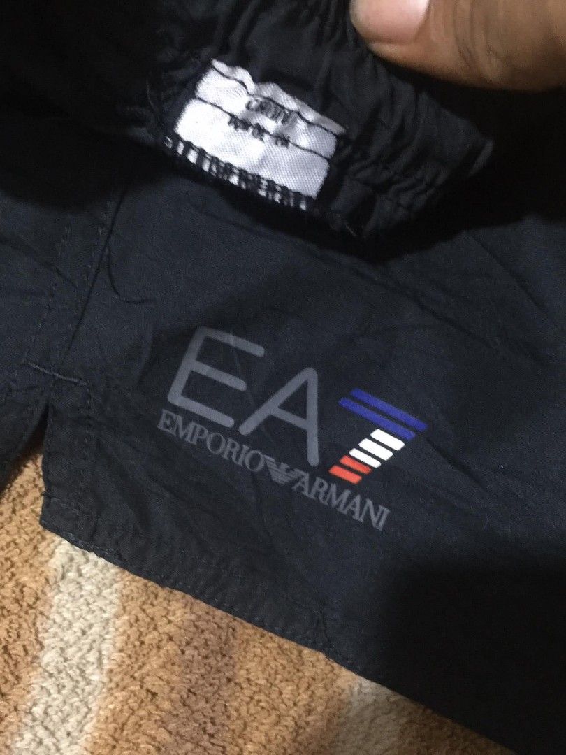 Emporio armani (Category: Activewear) located in Tagum. Submitted by urbanoadulajr (Listing ID 1468834748, Image 2). Description: Emporio armani two pockets size 34 length: 15 excellent Mine 450.