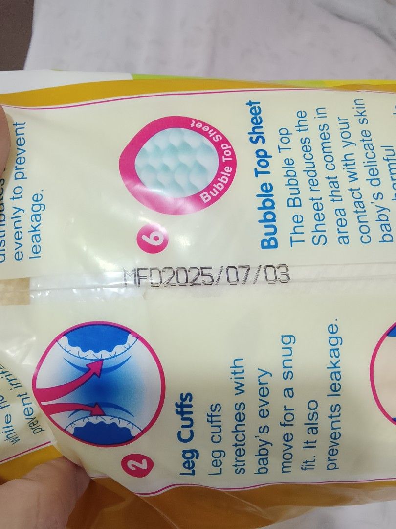 EQ Pants XXXL Diaper (30pcs) (Category: Diapers & Baby Wipes) located in Dagupan City. Submitted by docsjs (Listing ID 1468799962, Image 3). Description: For sale! Extra EQ Pants XXXL *30pcs only Opened...used only half of this pack of 66pcs RFS: My son is already toilet trained 😁 Properly sealed and stored Expiry: 3 years (2028).