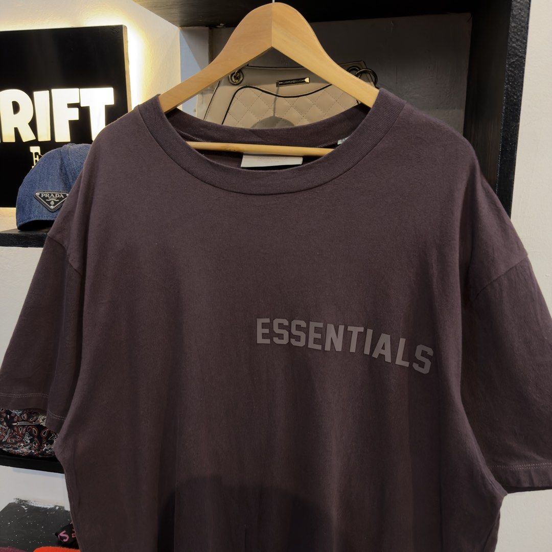 Essentials Choco Brown Shirt (Category: Tshirts & Polo Shirts ) located in Manila. Submitted by jerichomal82553 (Listing ID 1468905590, Image 2). Description: Essentials Choco Brown Shirt 25 by 32 Good Condition Complete Tags.