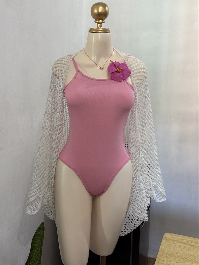 ETC LOVITO LIGHT PINK SMALL ONE PIECE KNITTED (Category: Bikinis & Swimsuits) located in Dasmarinas. Submitted by ennahsthriftcollection (Listing ID 1468741233, Image 1). Description: ETC LIGHT PINK SMALL ONE PIECE KNITTED *White cover up and flower not included lovito brand other price .