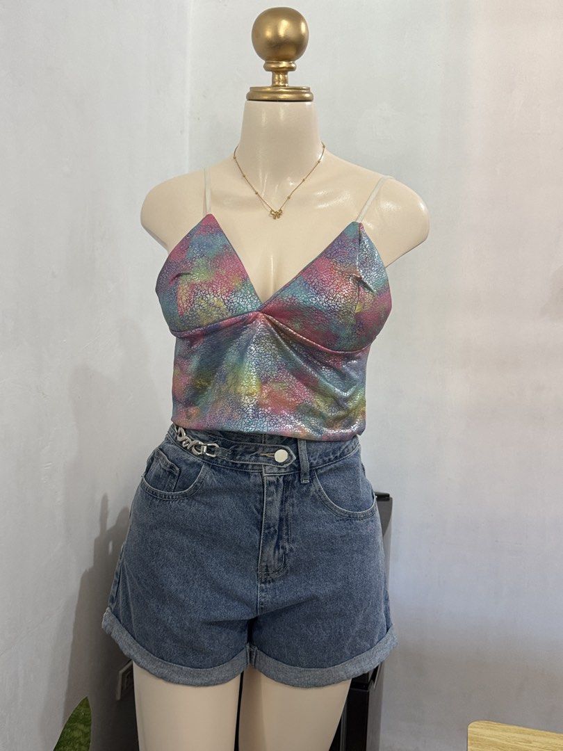 ETC PADDED MERMAID COLOR TOP MEDIUM (Category: Others Tops) located in Dasmarinas. Submitted by ennahsthriftcollection (Listing ID 1468759087, Image 2). Description: ETC PADDED MERMAID COLOR TOP MEDIUM.