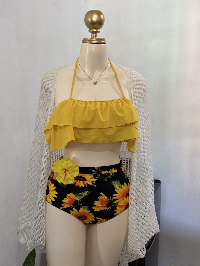 ETC YELLOW SMALL BIKINI 2 PIECE (Category: Bikinis & Swimsuits) located in Dasmarinas. Submitted by ennahsthriftcollection (Listing ID 1468743302, Image 1). Description: ETC YELLOW SMALL BIKINI 2 PIECE * accessories and cover up not included .