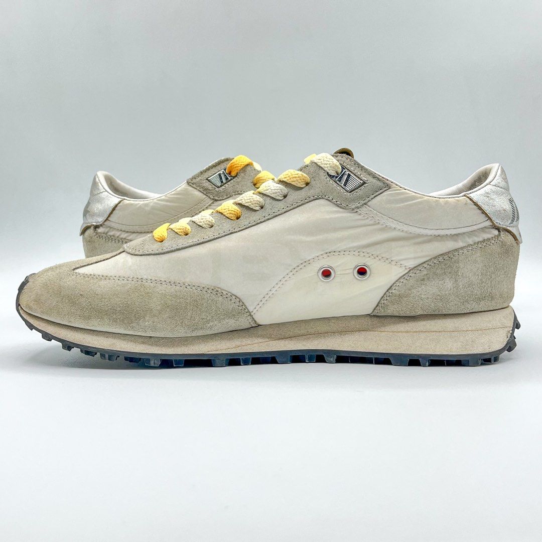 EU 44 - Preloved Golden Goose Marathon (Category: Sneakers) located in Cagayan de Oro. Submitted by bobyy_lii (Listing ID 1468817068, Image 2). Description: EU 44 - Preloved Golden Goose Marathon Size: EU 44 Condition: 9/10, good as new Guaranteed Authentic 2x moneyback (check last photo for proof of authenticity) Missing box and insoles will provide replacement dust bag & insoles Location: Cagayan de Oro City Meetups: Available within CDO City S