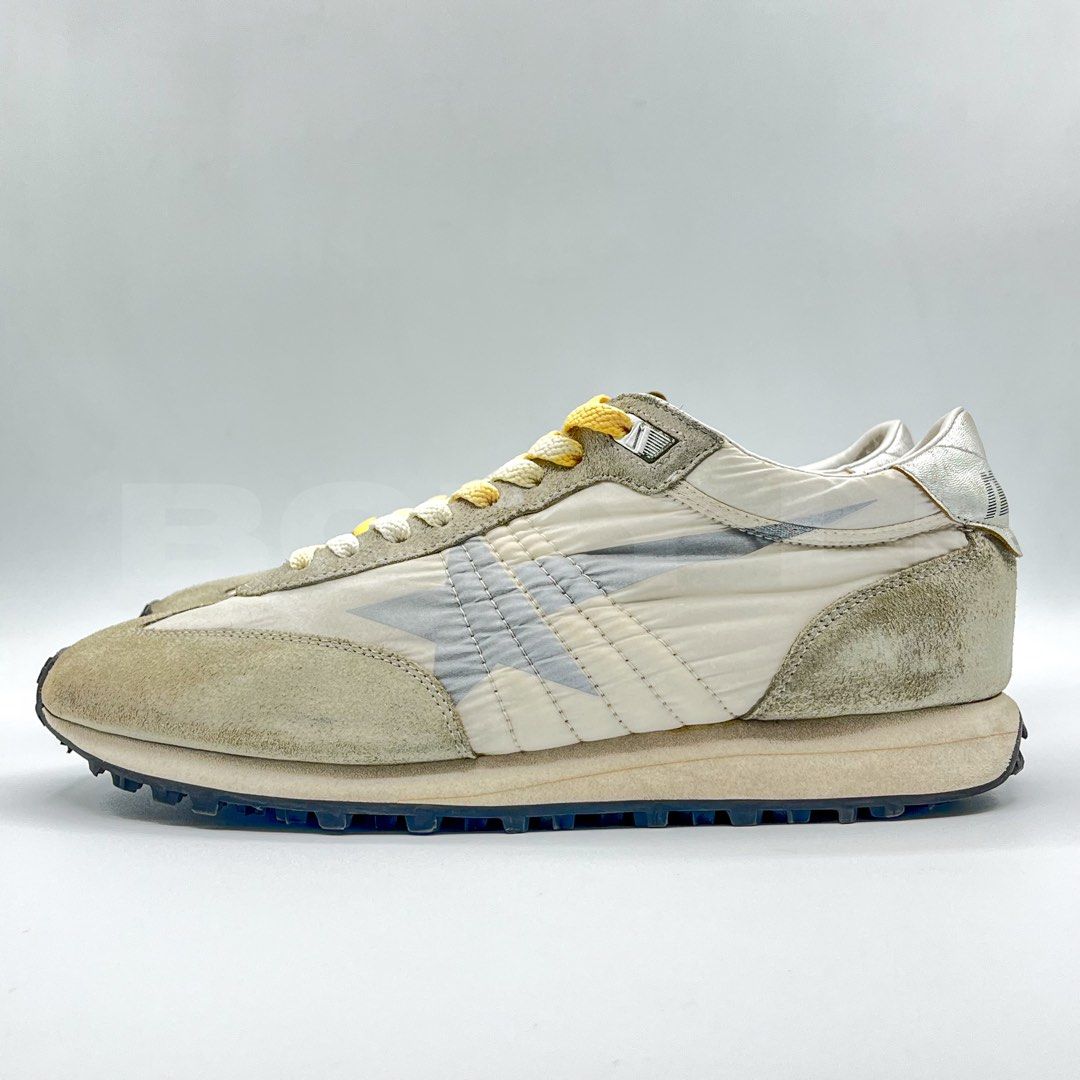 EU 44 - Preloved Golden Goose Marathon (Category: Sneakers) located in Cagayan de Oro. Submitted by bobyy_lii (Listing ID 1468817068, Image 3). Description: EU 44 - Preloved Golden Goose Marathon Size: EU 44 Condition: 9/10, good as new Guaranteed Authentic 2x moneyback (check last photo for proof of authenticity) Missing box and insoles will provide replacement dust bag & insoles Location: Cagayan de Oro City Meetups: Available within CDO City S