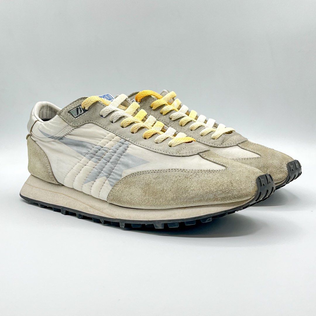 EU 44 - Preloved Golden Goose Marathon (Category: Sneakers) located in Cagayan de Oro. Submitted by bobyy_lii (Listing ID 1468817068, Image 1). Description: EU 44 - Preloved Golden Goose Marathon Size: EU 44 Condition: 9/10, good as new Guaranteed Authentic 2x moneyback (check last photo for proof of authenticity) Missing box and insoles will provide replacement dust bag & insoles Location: Cagayan de Oro City Meetups: Available within CDO City S