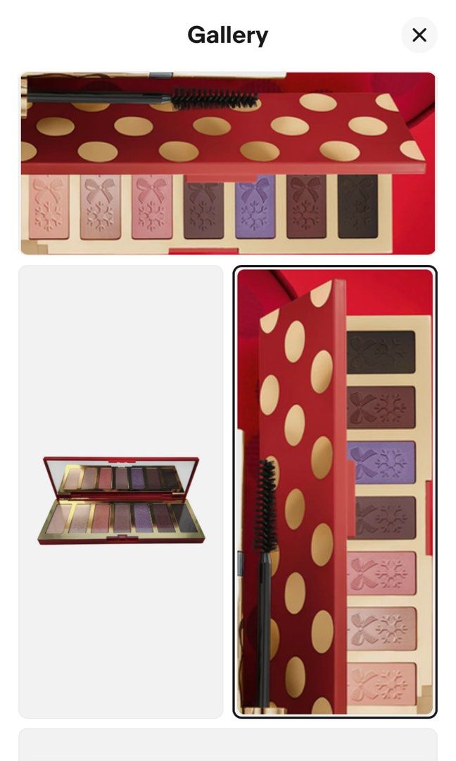 Eyeshadow Palette (Estee Laud er) (Category: Makeup) located in Manila. Submitted by mira_03 (Listing ID 1468902576, Image 2). Description: No more LP Brand new .