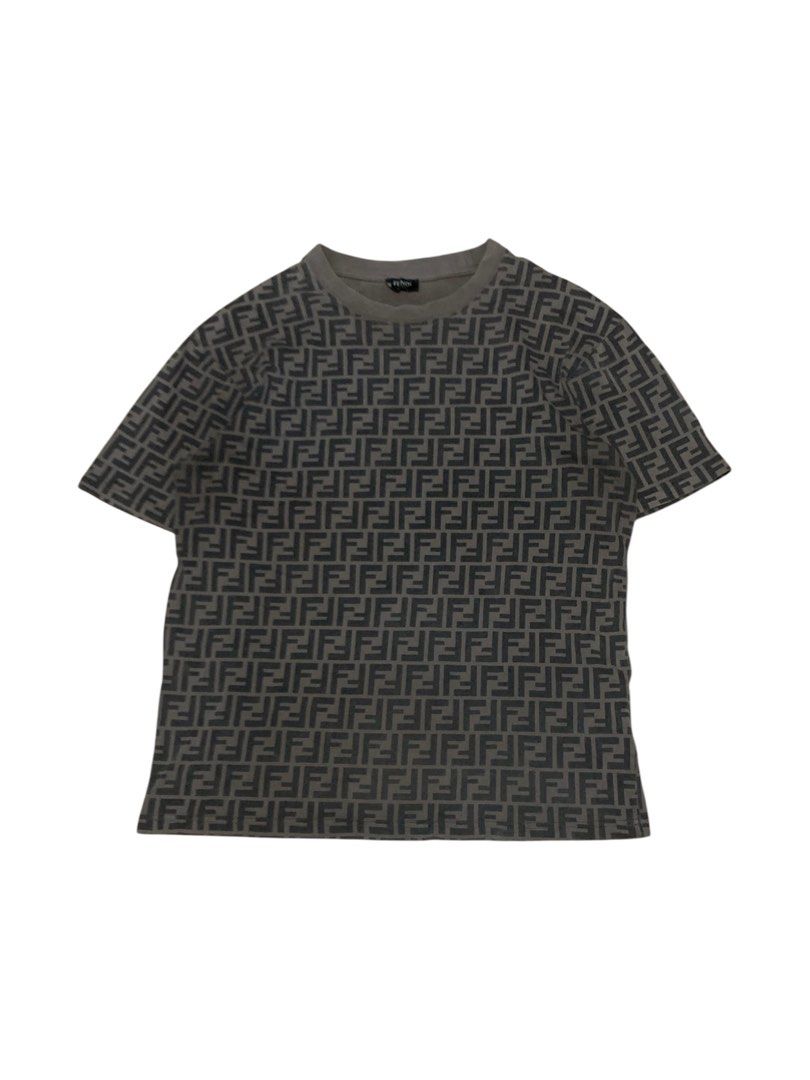 Fendi Aop (Category: Tshirts & Polo Shirts ) located in Manila. Submitted by lyf_7hrift (Listing ID 1468862793, Image 1). Description: Fendi Aop Shirt P400 24L 19W Dimes 9/10 Color Rate Excellent Condition.