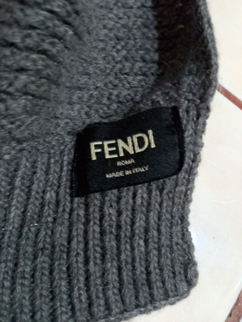 fendi gray Shawl (Category: Luxury Accessories) located in Cavite. Submitted by goodluckythrifty (Listing ID 1468738438, Image 3). Description: .