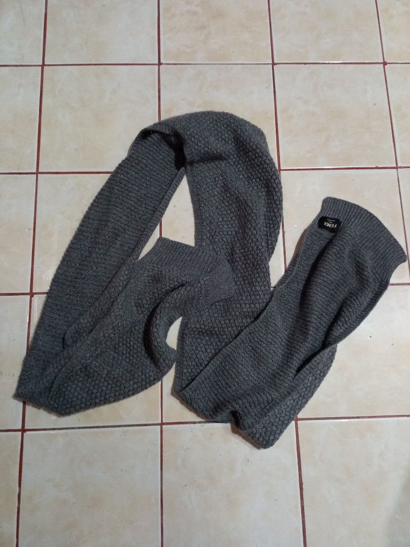 fendi gray Shawl (Category: Luxury Accessories) located in Cavite. Submitted by goodluckythrifty (Listing ID 1468738438, Image 1). Description: .