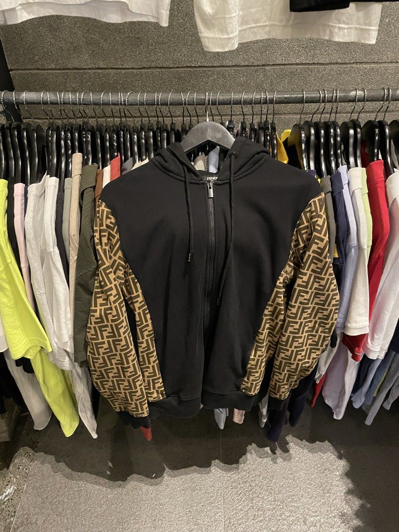 Fendi Zucca Zip Up Hoodie (Category: Coats, Jackets and Outerwear) located in Angeles City. Submitted by wa2si (Listing ID 1468870005, Image 1). Description: Size: Large Excellent condition No flaws.