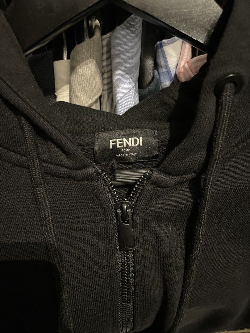 Fendi Zucca Zip Up Hoodie (Category: Coats, Jackets and Outerwear) located in Angeles City. Submitted by wa2si (Listing ID 1468870005, Image 3). Description: Size: Large Excellent condition No flaws.