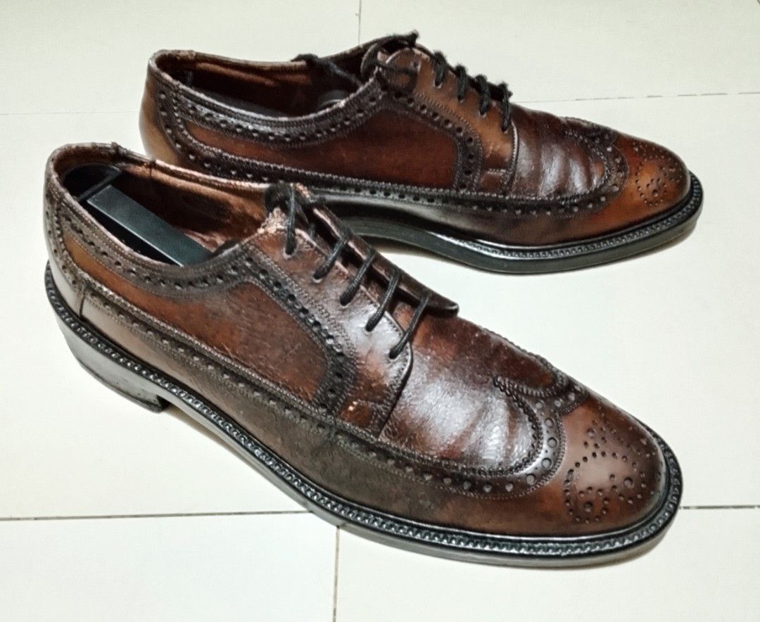 Florsheim 1970s (Category: Dress Shoes) located in Manila. Submitted by md_restored_shoes.ph2 (Listing ID 1468806840, Image 2). Description: Vintage Florsheim 30736 galing USA 🇺🇸 (PASS SA MAARTE) size: 8C kasya hanggang size 9(slim) location: North Caloocan DM FOR MORE DETAILS.