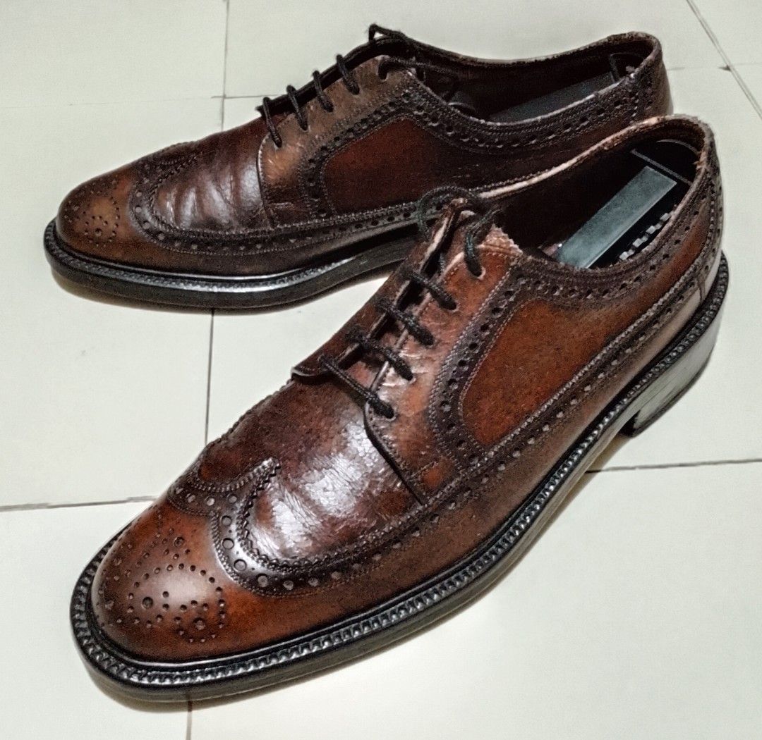 Florsheim 1970s (Category: Dress Shoes) located in Manila. Submitted by md_restored_shoes.ph2 (Listing ID 1468806840, Image 3). Description: Vintage Florsheim 30736 galing USA 🇺🇸 (PASS SA MAARTE) size: 8C kasya hanggang size 9(slim) location: North Caloocan DM FOR MORE DETAILS.