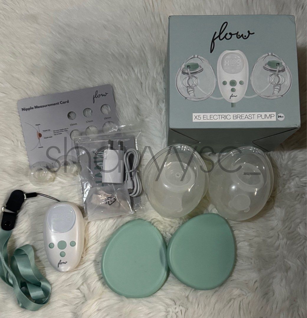 Flow X5 Electric Breast Pump (Category: Breastfeeding & Bottle Feeding) located in Pasig City. Submitted by gaylenightingale (Listing ID 1468826896, Image 1). Description: Flow X5 - with box, dust cover and 19mm flange - unused charger - 2,000 - FIXED 📍Pasig City 🛵Lalamove ready .