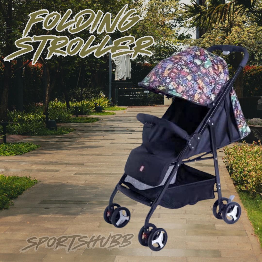 Folding Stroller (Category: Strollers) located in Quezon City. Submitted by mike10sitaldas (Listing ID 1468868172, Image 1). Description: Folding Stroller 3,200 Php Good Quality and 5 colors available Light blue Grey Blue Design.