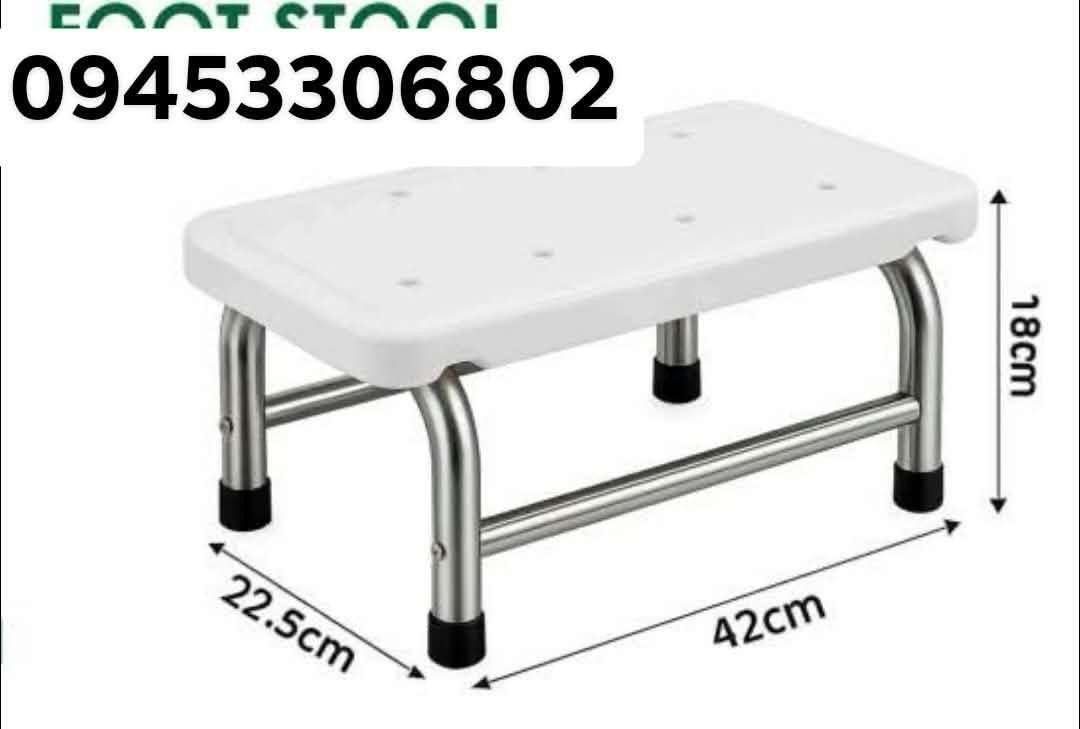 Foot Stool (Category: Medical Supplies & Tools) located in Manila. Submitted by abeguel216 (Listing ID 1468731093, Image 1). Description: Sameday delivery Brandnew 1 week replacement warranty Heavy duty and high quality Cash on delivery Gcash payment Bank transfer Pick up.