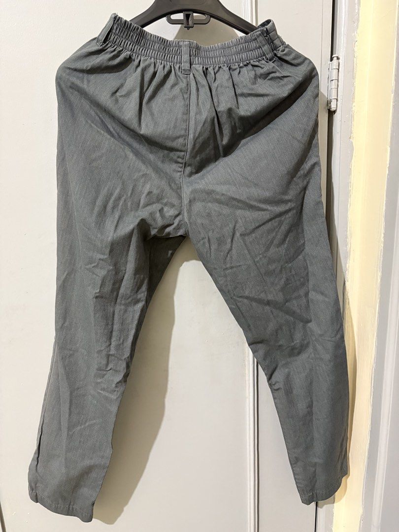 For Me Grey Pants (Category: Other Bottoms) located in Quezon City. Submitted by jindori._. (Listing ID 1468734837, Image 2). Description: Waist: 25 inches Length: 35 inches Color Rate: 10/10 Need Wash Color may vary due to lighting Ship out every weekends.
