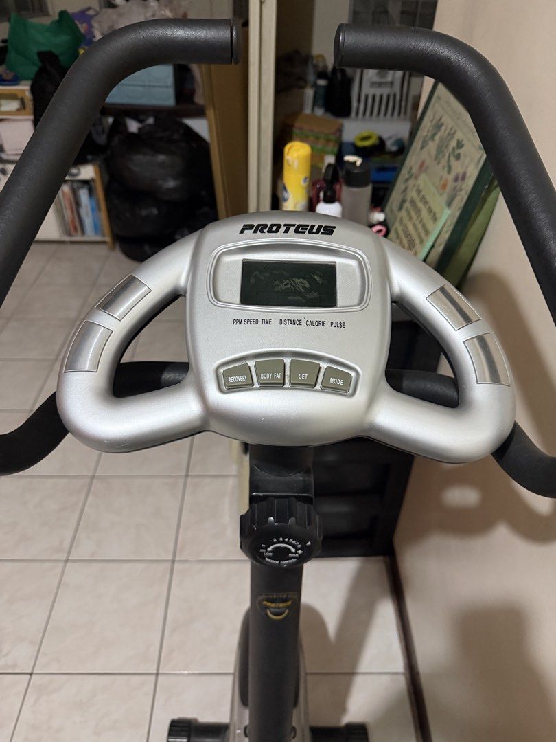 For sale: Exercise Bike (Category: Looking For) located in Manila. Submitted by bravecollections (Listing ID 1468875243, Image 2). Description: FOR SALE: Proteus Cycle PEC-3320 Magnetic Exercise Bike Selling our reliable, heavy-duty Proteus exercise bike. If you are looking for a solid, quiet, and stable stationary bike to burn calories at home without needing a fancy electronic setup, this is perfect for you! PROS & MECHANICAL CONDITION: ✅ 100% 