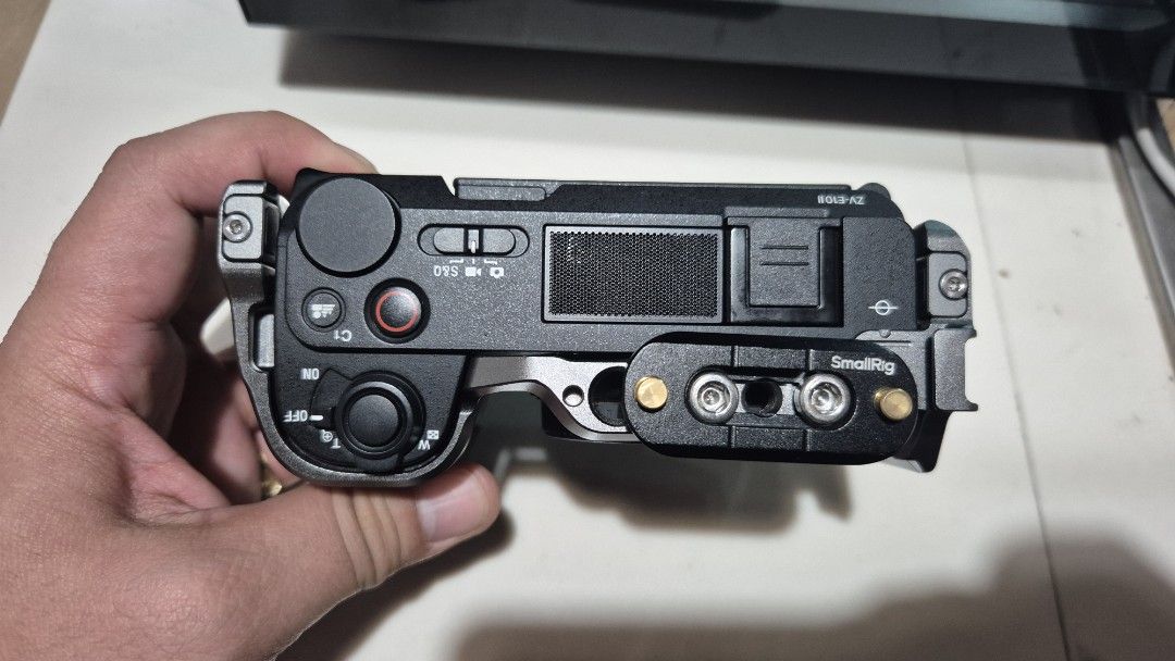 For Sale: ZV-E10 ii / mark 2 (Category: Cameras) located in Manila. Submitted by epicowl.0994bb (Listing ID 1468927324, Image 2). Description: Good as new with box Inclusions: Tempered glass installed Ttartisan 35mm 1.8 (with box) Sony orig batt + 1 Ravpower extra batt Ravpower dual charger Smallrig Hawklock full cage Free shipping LBC Baguio Loc 43K php.