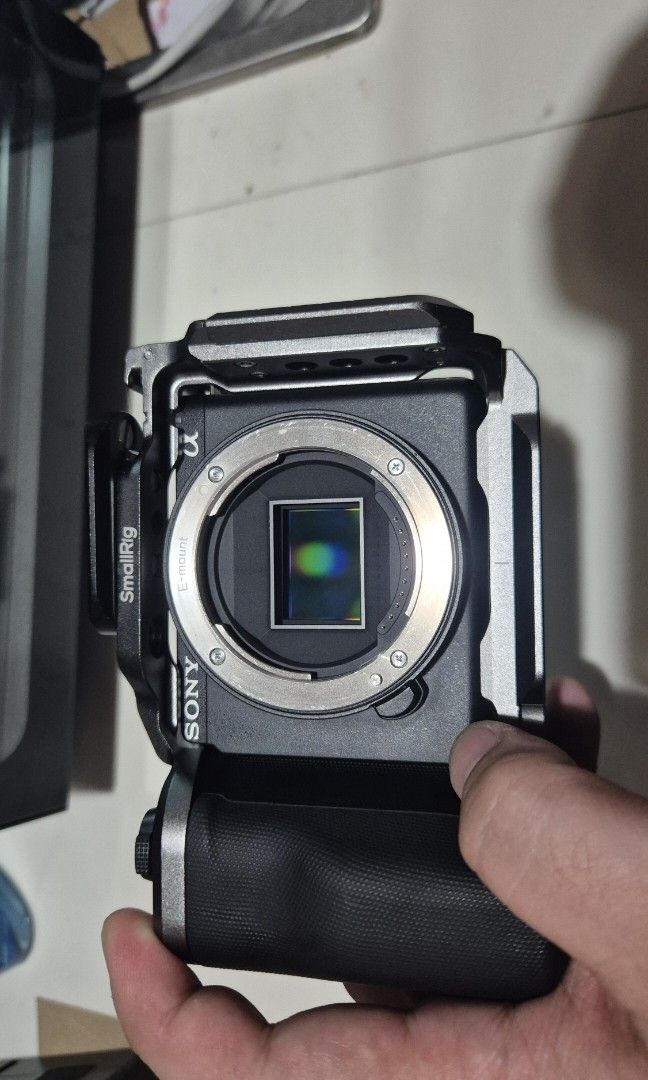 For Sale: ZV-E10 ii / mark 2 (Category: Cameras) located in Manila. Submitted by epicowl.0994bb (Listing ID 1468927324, Image 3). Description: Good as new with box Inclusions: Tempered glass installed Ttartisan 35mm 1.8 (with box) Sony orig batt + 1 Ravpower extra batt Ravpower dual charger Smallrig Hawklock full cage Free shipping LBC Baguio Loc 43K php.