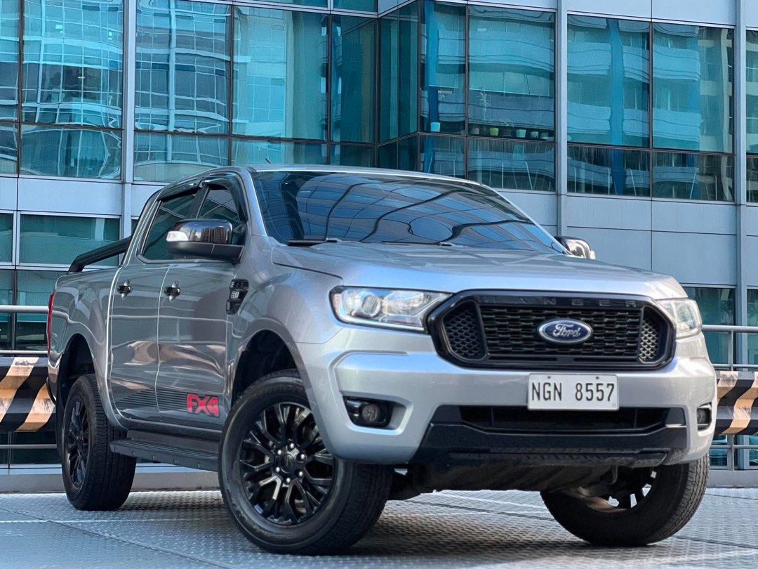 Ford Ranger (Category: Used Cars) located in Makati City. Submitted by maby_latido05 (Listing ID 1468876513, Image 2). Description: 2021 Ford Ranger 2.2 FX4 AT Diesel‼️🔥 169k All in Low Cashout! 2 YRS - Php 38,801 3 YRS - Php 28,035 4 YRS - Php 23,247 Chattel & Insurance included! FREE Transfer of Ownership FREE Detailing FREE Bank Processing 1st owner Casa maintained 54k Mileage Plate NGN8557 Touchscreen headunit Steering wheel controls Cruise 