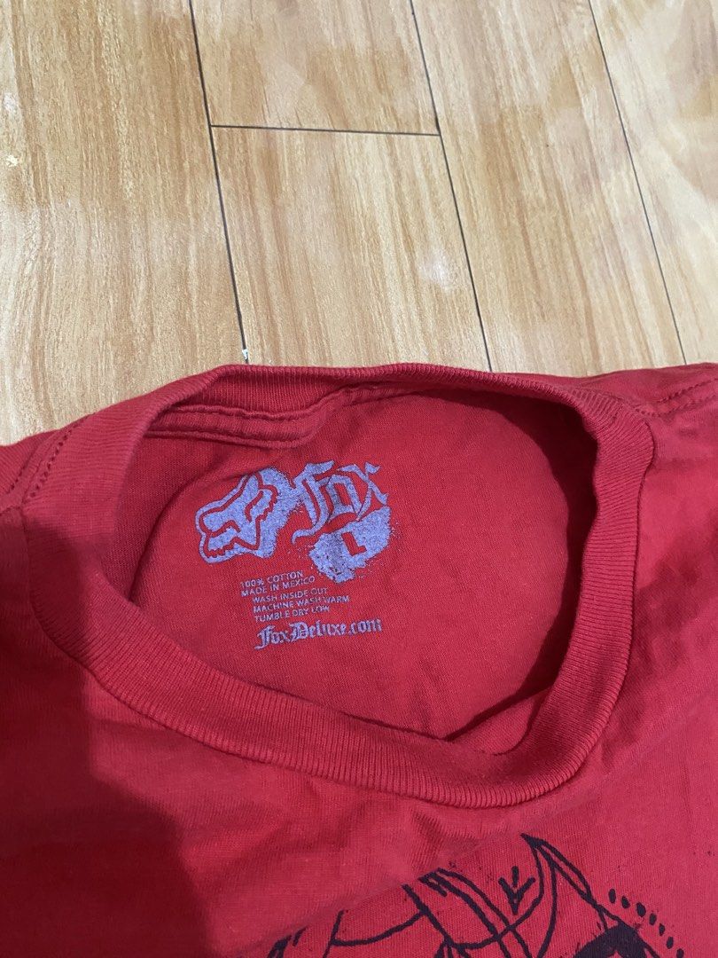 Fox y2k (Category: Tshirts & Polo Shirts ) located in Bato. Submitted by itsmethriftlist (Listing ID 1468812046, Image 2). Description: Size large No side stitch .