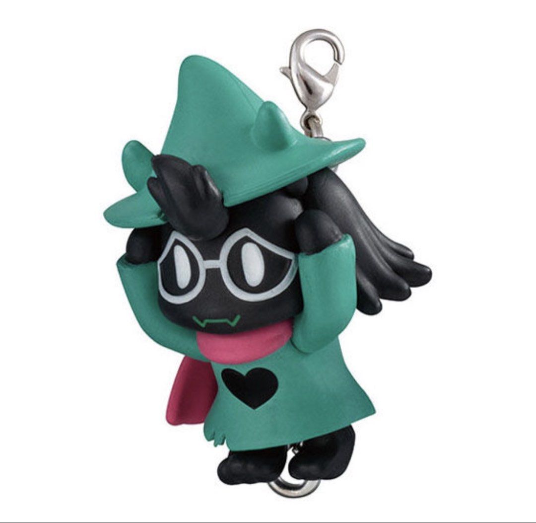 (FS / FT) Deltarune Ralsei Gachapon Keychain (Category: Character Goods) located in Manila. Submitted by mjcollects (Listing ID 1468835935, Image 1). Description: For Sale or For Trade for Gachapon Spamton Keychain Unopened RFS: Extra Buyer will pay for shipping MOP: Gcash .