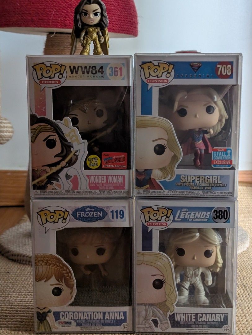Funko Pops for Sale (Category: Figurines & Statues) located in Quezon City. Submitted by cutestlilshit (Listing ID 1468795250, Image 1). Description: ❗Please read before asking or placing dibs. All dibs are final; negotiable only for multiple items ⏳ • Payment within 24 hours ✨ • With free protector 💸 • BPI/BDO/Gcash 🛵 • Grab/Lala/LBC/your suking courier app, risks and shipping fees to be shouldered by buyer, buyer to book 📍 • Calle Industria,