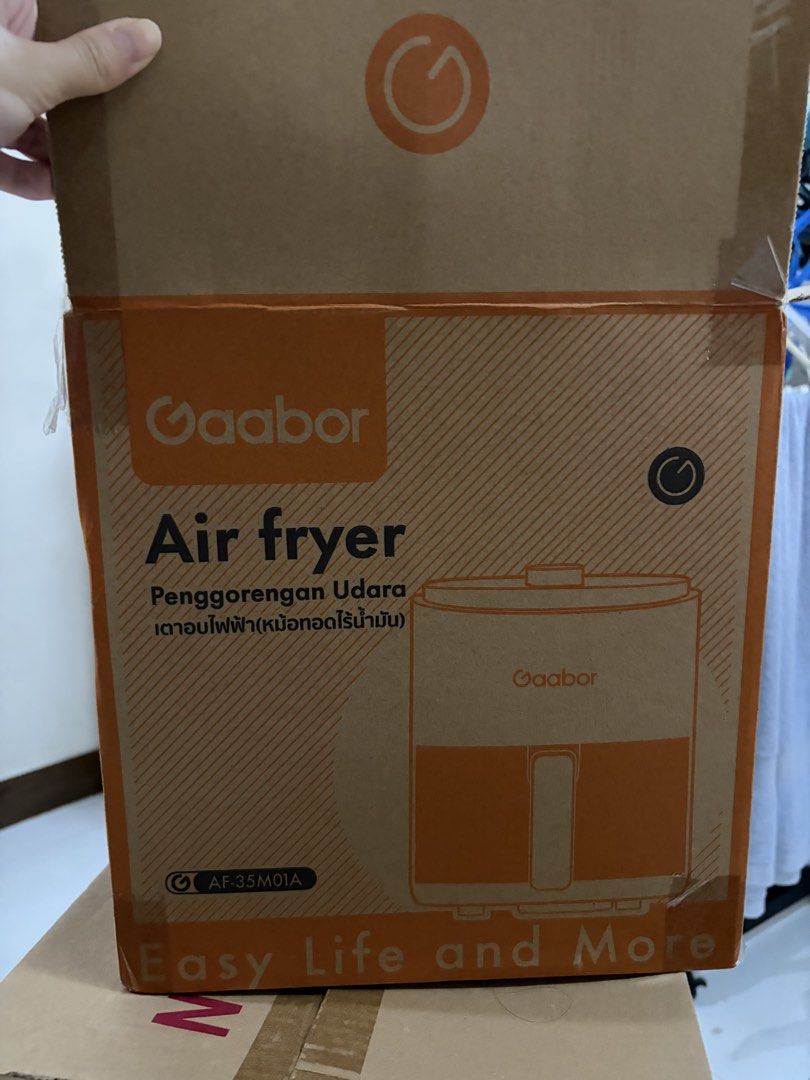 Air Fryer (Category: Fryers) located in Paranaque City. Submitted by declutterbykat (Listing ID 1468730807, Image 2). Description: ‼️ no return, no exchange 🔖 rfs: decluttering 📍 parañaque city 💸 mop: gcash or maya only 🚖 mod: lalamove, grab, or jnt .