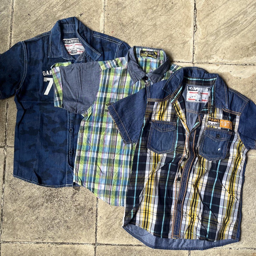 garfield freshgear polo kids bundle (Category: Babies & Kids Fashion) located in Quezon City. Submitted by dressingroombylech (Listing ID 1468780252, Image 1). Description: 5-6.5 y old fits.