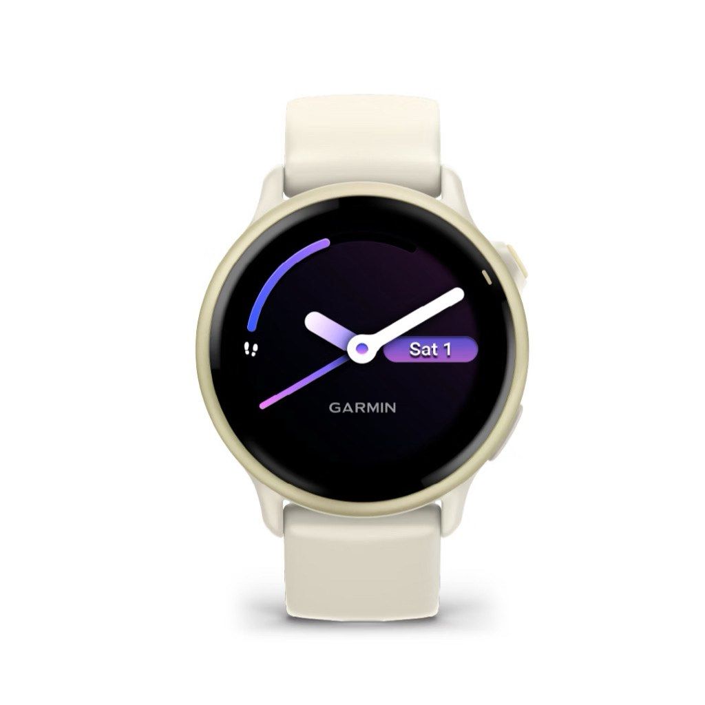 Garmin Vivoactive 6 Smartwatch - White (Category: Luxury Watches) located in Pasay City. Submitted by kaiatingsu (Listing ID 1468916152, Image 2). Description: Less than a week old. Complete inclusions. - RFS: Getting a ring instead - With 2 free bands.