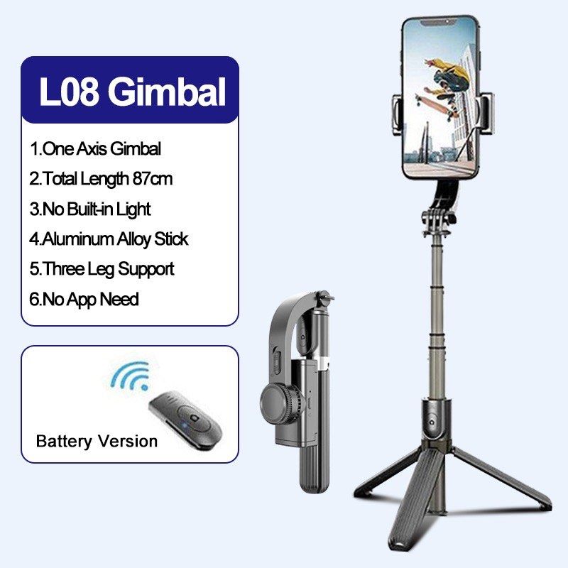 Gimbal Stabilizer Tripod Selfie Stick Camera, Mobile, Action Camera (Category: Tripods & Monopods) located in Quezon City. Submitted by realdealfinds (Listing ID 1468793180, Image 1). Description: Used a couple of times for school project No box No damage RFS: upgraded.