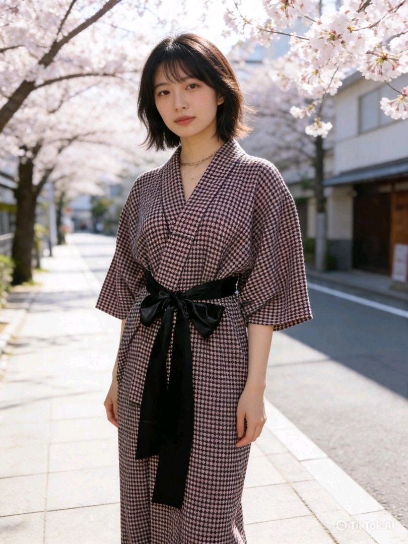 GINGHAM JAPANESE KIMONO COSTUME (Category: Traditional & Ethnic wear) located in Pateros City. Submitted by amj_amj (Listing ID 1468872854, Image 3). Description: .