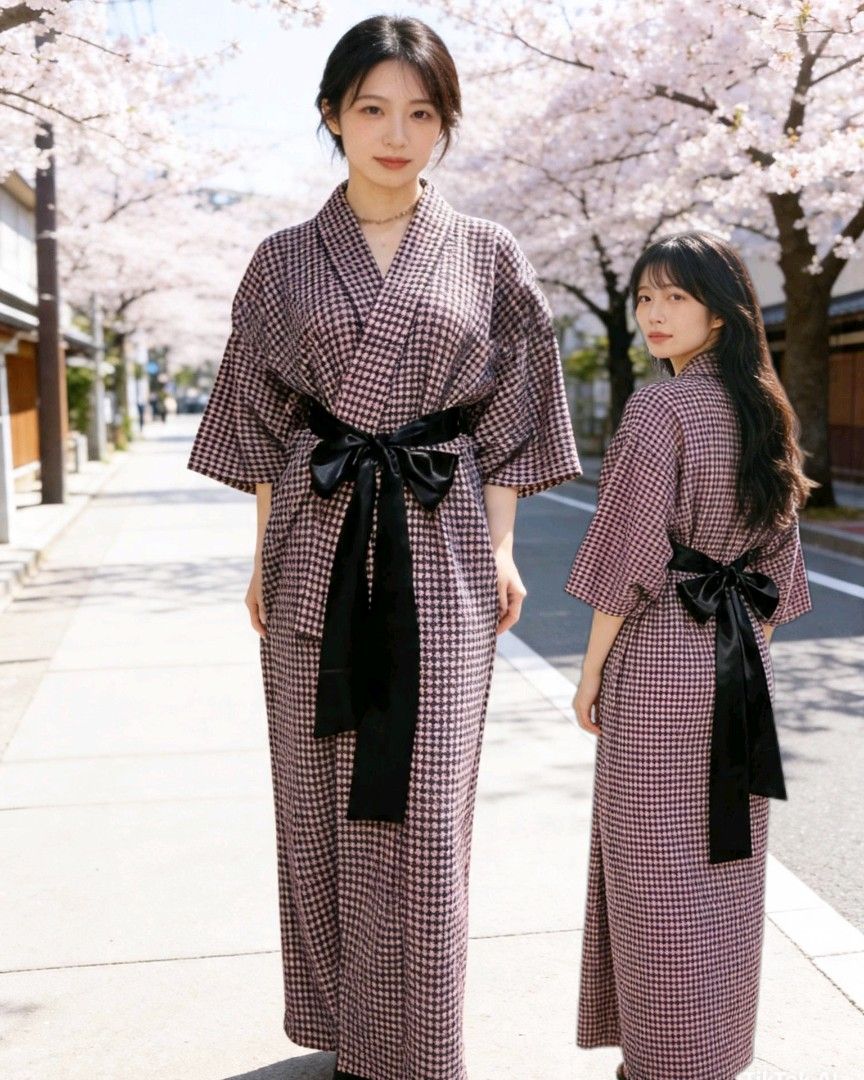 GINGHAM JAPANESE KIMONO COSTUME (Category: Traditional & Ethnic wear) located in Pateros City. Submitted by amj_amj (Listing ID 1468872854, Image 2). Description: .