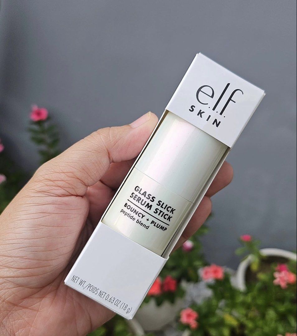 Glass Slick Serum Stick - Elf Skin (Category: Makeup) located in Cordova. Submitted by cebumakeuponline (Listing ID 1468850473, Image 1). Description: The e.l.f. SKIN Glass Slick Serum Stick is a solid, twist-up skincare stick designed to give skin a bouncy, plump, glass-skin look..