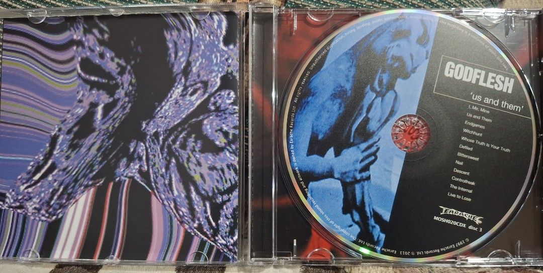 Godflesh - Us and Them (Category: CDs & DVDs) located in Davao. Submitted by vintageklasiks (Listing ID 1468924885, Image 2). Description: .