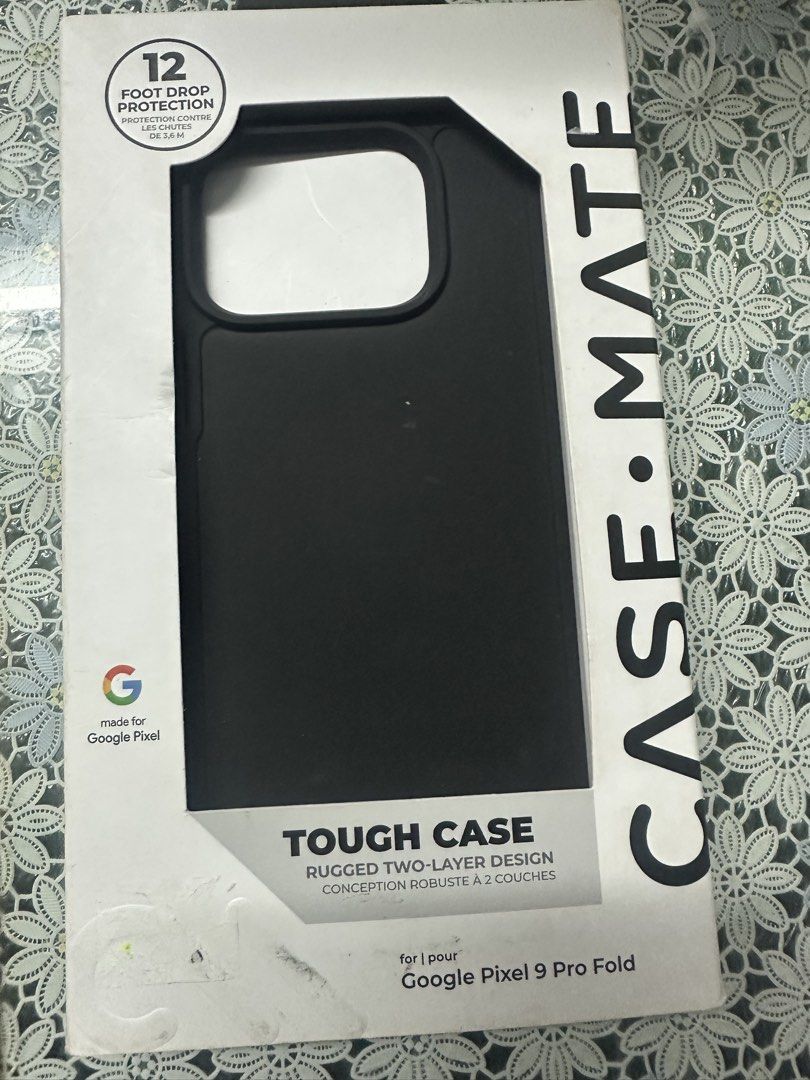 Google pixel 9pro fold casemate authentic (Category: Cases & Sleeves) located in Angeles City. Submitted by ritenianstuff (Listing ID 1468812469, Image 1). Description: Google pixel 9 pro fold Case mate black silicone rugged case 2 foot drop protection Tough case Add sf 55 Gcash payment Lp npo.