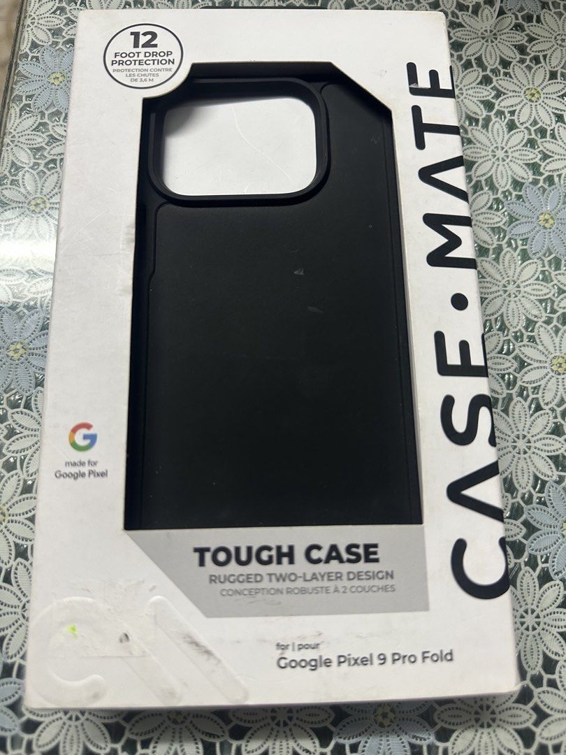Google pixel 9pro fold casemate authentic (Category: Cases & Sleeves) located in Angeles City. Submitted by ritenianstuff (Listing ID 1468812469, Image 3). Description: Google pixel 9 pro fold Case mate black silicone rugged case 2 foot drop protection Tough case Add sf 55 Gcash payment Lp npo.