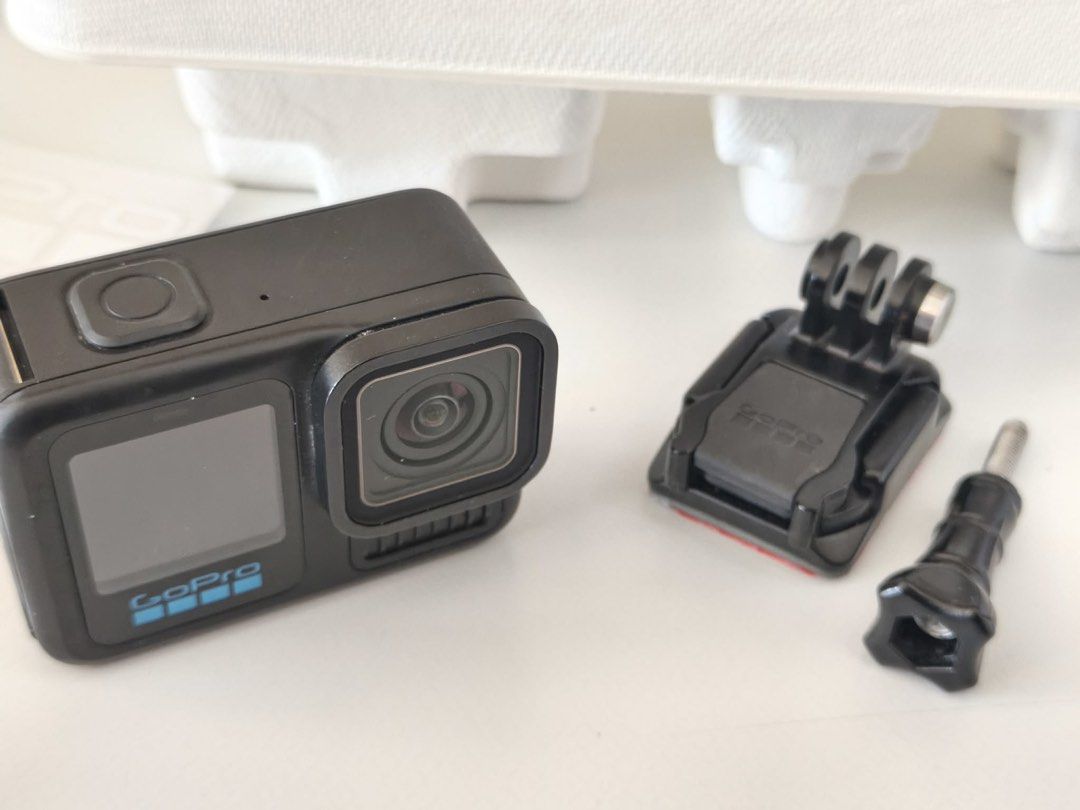 GoPro Hero 13 (Category: Cameras) located in Davao. Submitted by freebear.123 (Listing ID 1468894231, Image 1). Description: FOR SALE GO PRO HERO 13 ACTION CAM Bought it last year and rarely used. Comes with complete original box and items. Inclusions are extra battery, battery case charge, sd card, camera silicone case, camera bag, and hand grip. .
